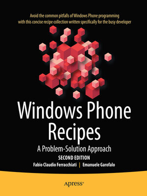 cover image of Windows Phone Recipes